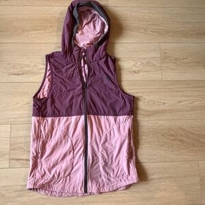 The North Face Purple & Pink Hooded Vest